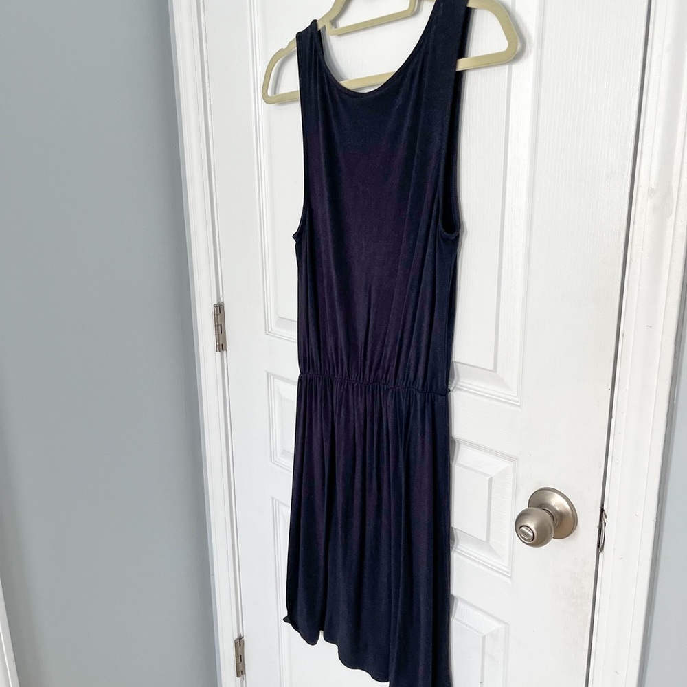 Merona Cotton Tank Knit T Shirt Dress - Black - Picture 10 of 12